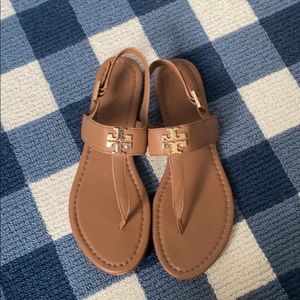 New Tory Burh sandals 🧡💗